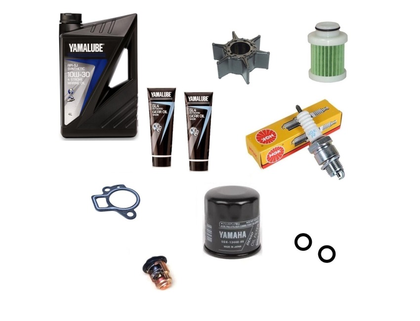 Yamaha Outboard Motor Basic Annual Service kit with thermostat
